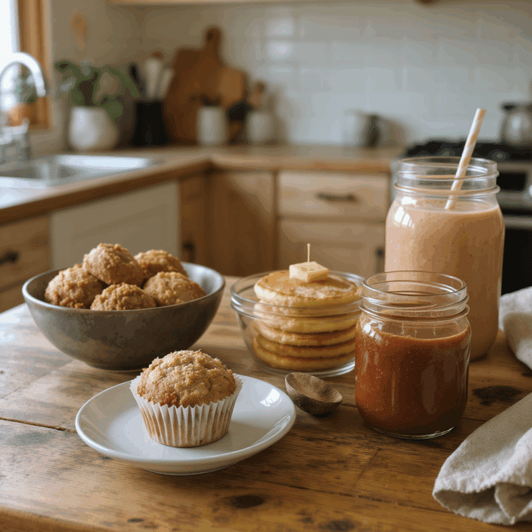 Best recipes with protein powder in a cozy kitchen