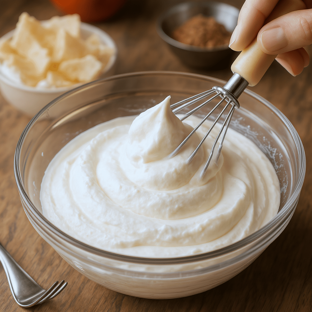 making pavlova meringue