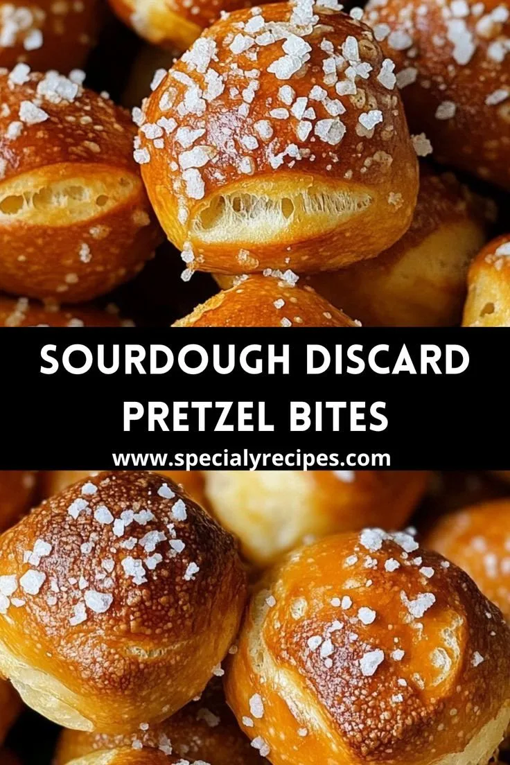 Sourdough Discard Pretzel Bites