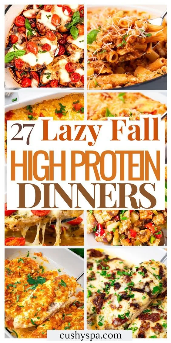 27 Fall High Protein Dinner Ideas for Lazy People