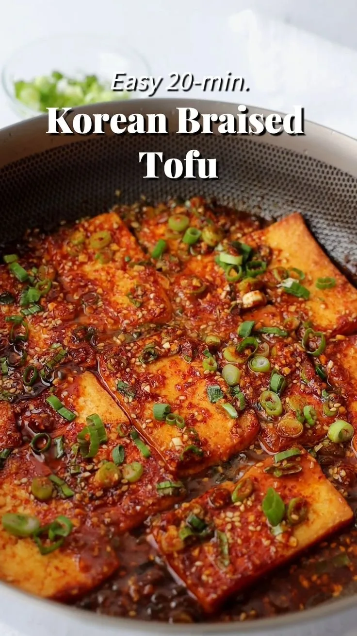 Korean Braised Tofu