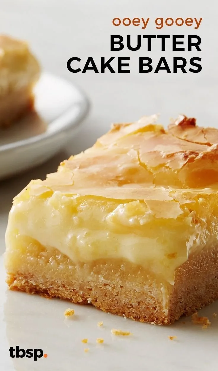 Ooey Gooey Butter Cake Bars 2 Ooey Gooey Butter Cake Bars