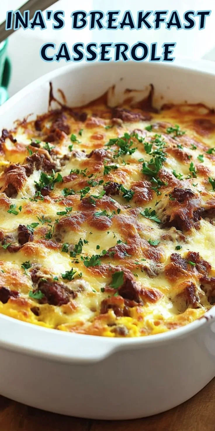 Overnight Breakfast Casserole 2 Overnight Breakfast Casserole