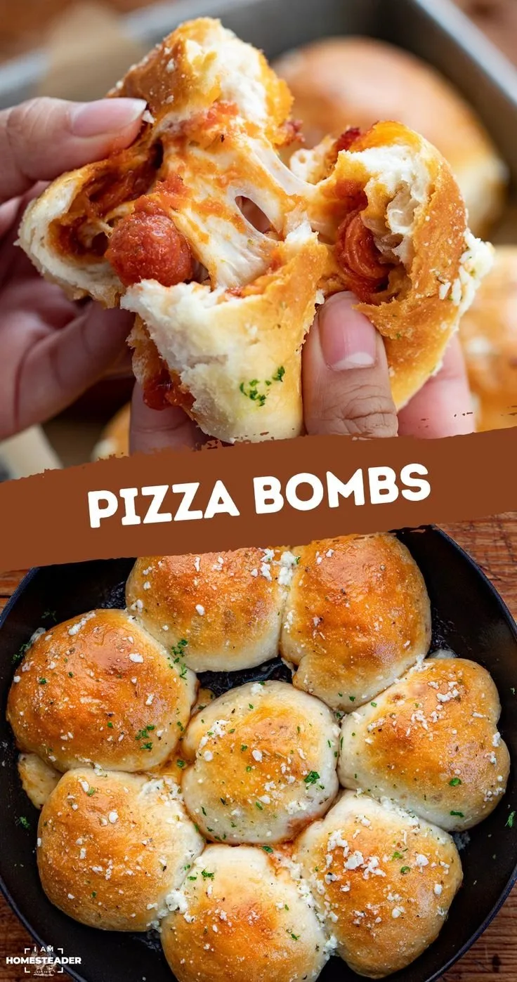 Pizza Bombs 2 Pizza Bombs