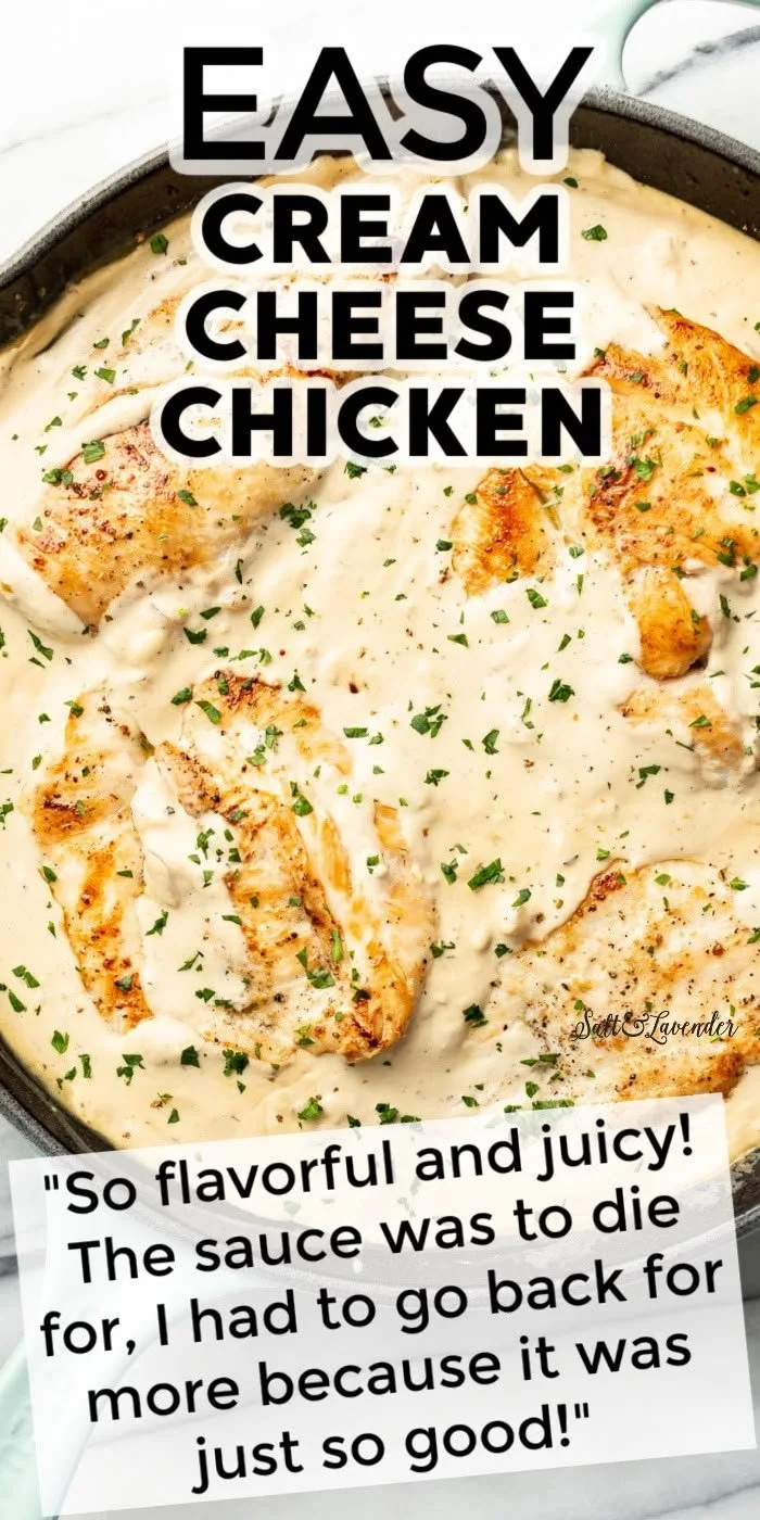Easy Cream Cheese Chicken 2 Easy Cream Cheese Chicken