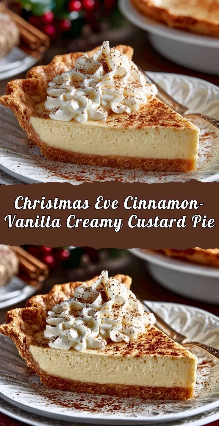 Creamy Cinnamon-Vanilla Custard Pie 2 Creamy Cinnamon-Vanilla Custard Pie