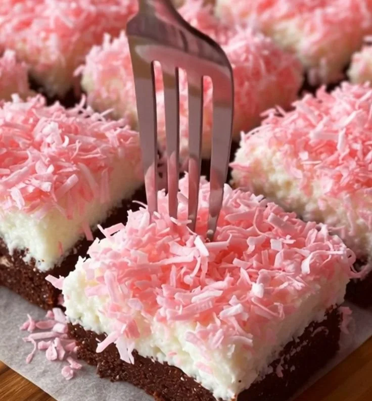 Pink Coconut Snowball Cake Bars: A Sweet Delight to Try! 2 Pink Coconut Snowball Cake Bars: A Sweet Delight to Try!