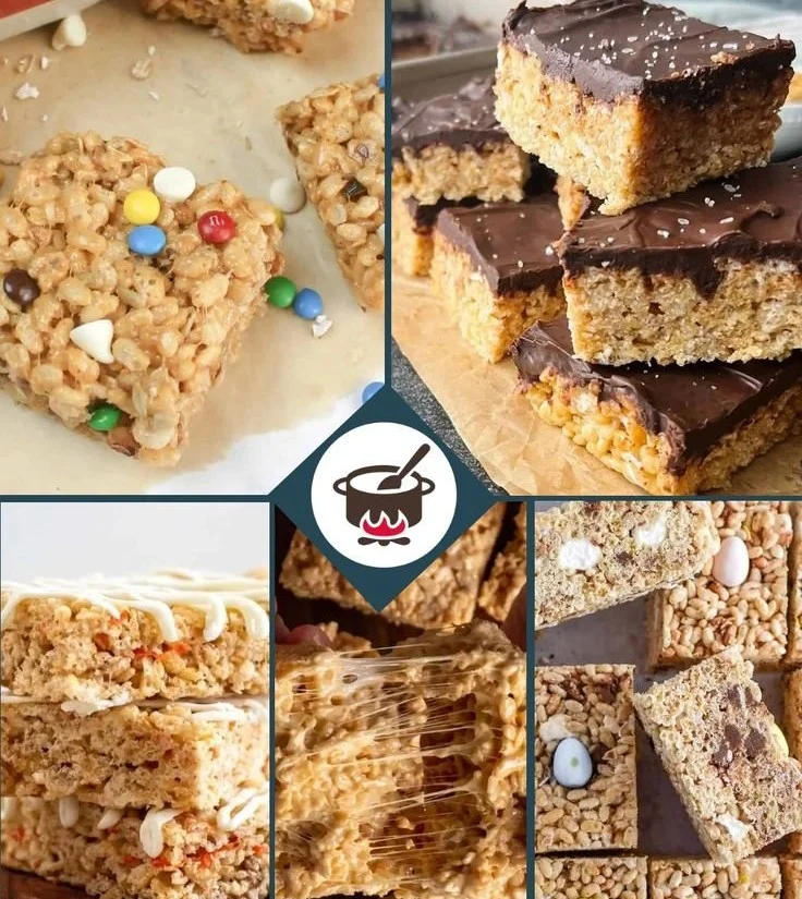 Rice Krispie Squares 2 Rice Krispie Squares