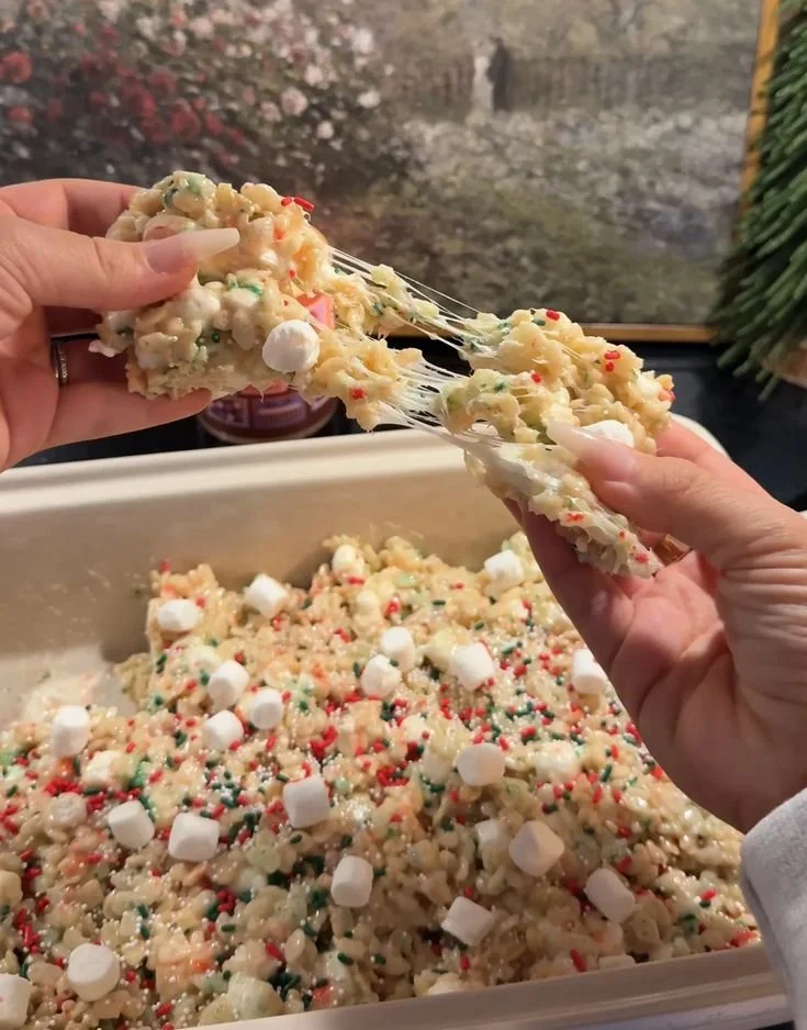 Sugar Cookie Rice Krispie Treats 2 Sugar Cookie Rice Krispie Treats