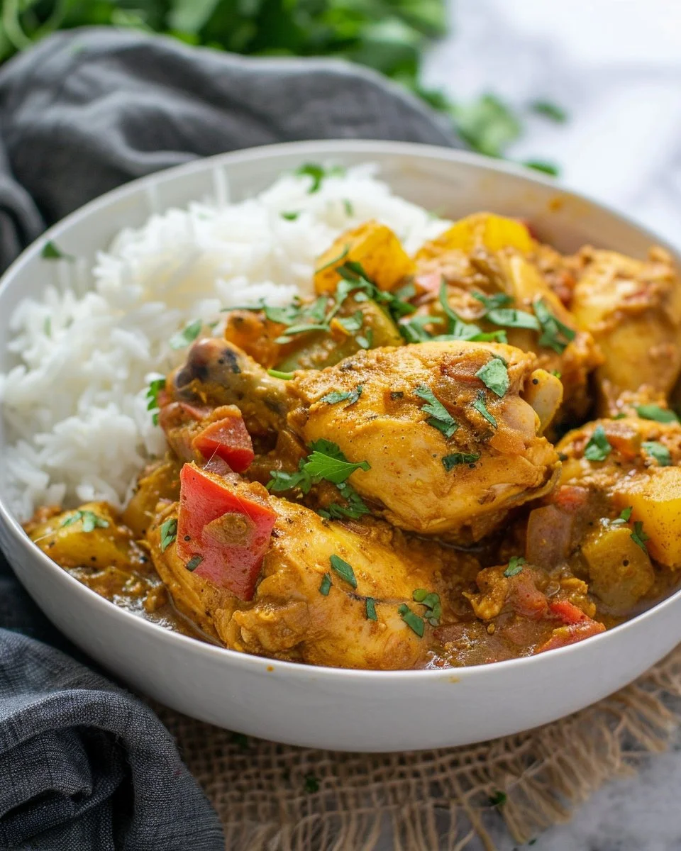 Authentic Jamaican Curry Chicken 2 Authentic Jamaican Curry Chicken