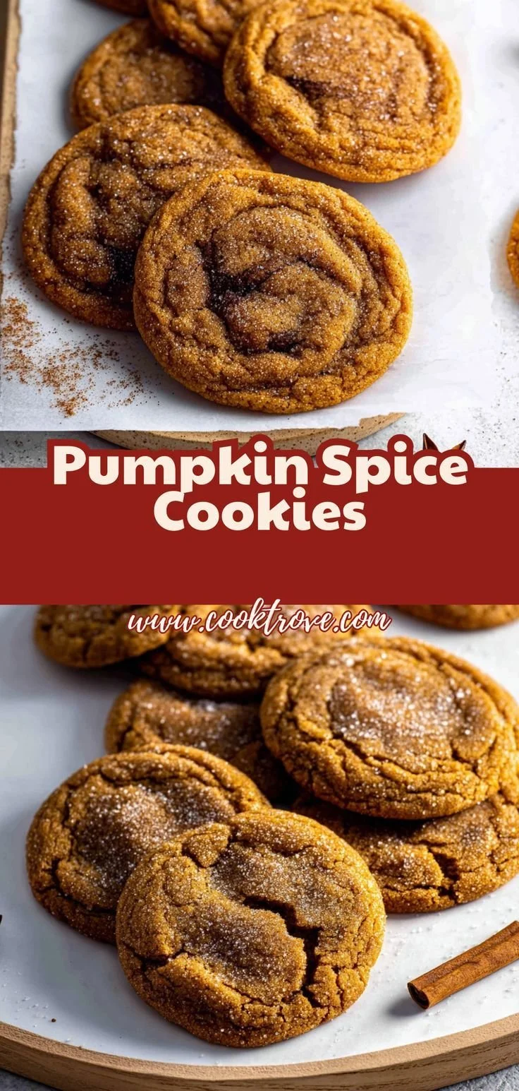 Chewy Pumpkin Spice Cookies: Irresistibly Soft & Delicious!