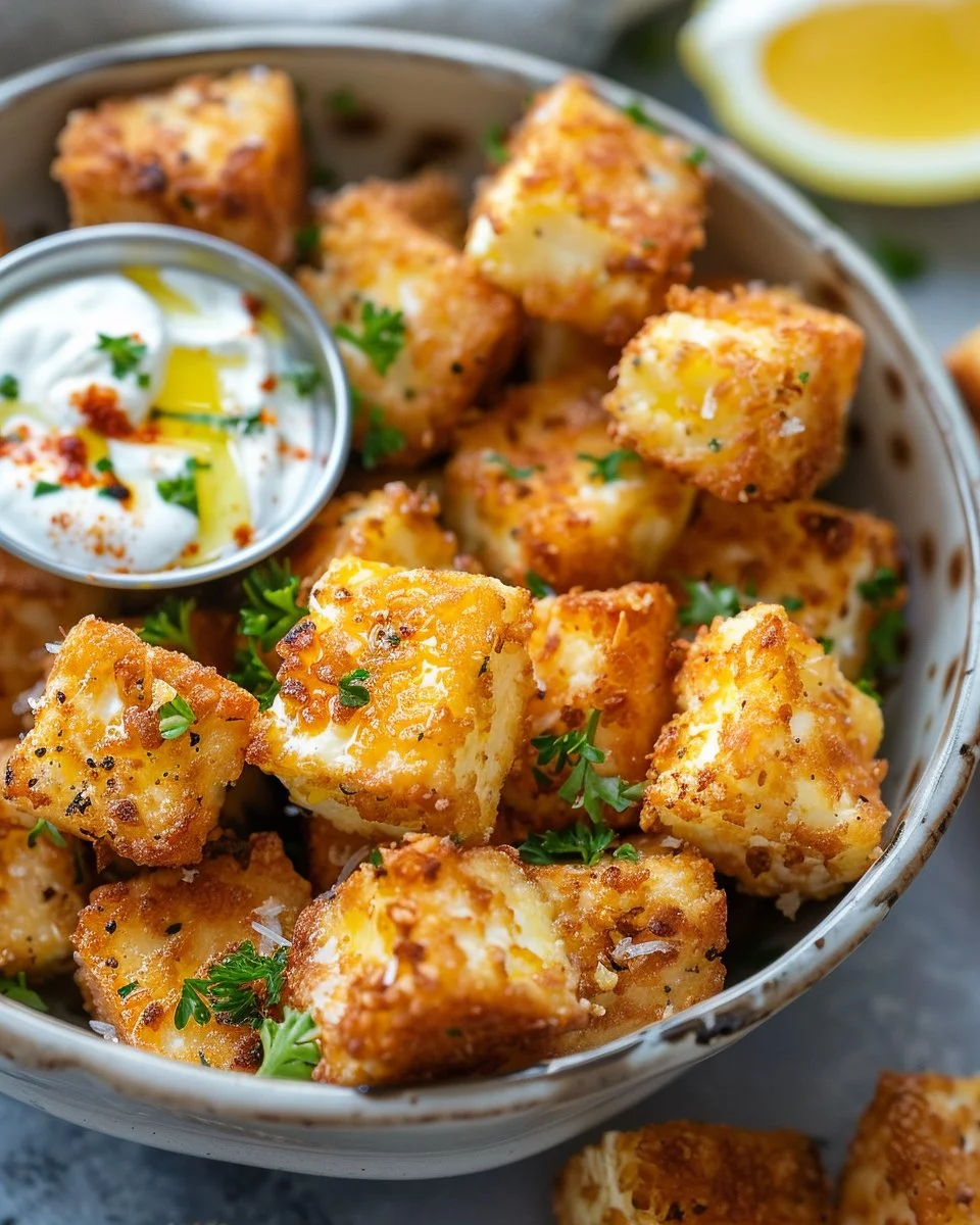 Crispy Feta from the Air Fryer 2 Crispy Feta from the Air Fryer