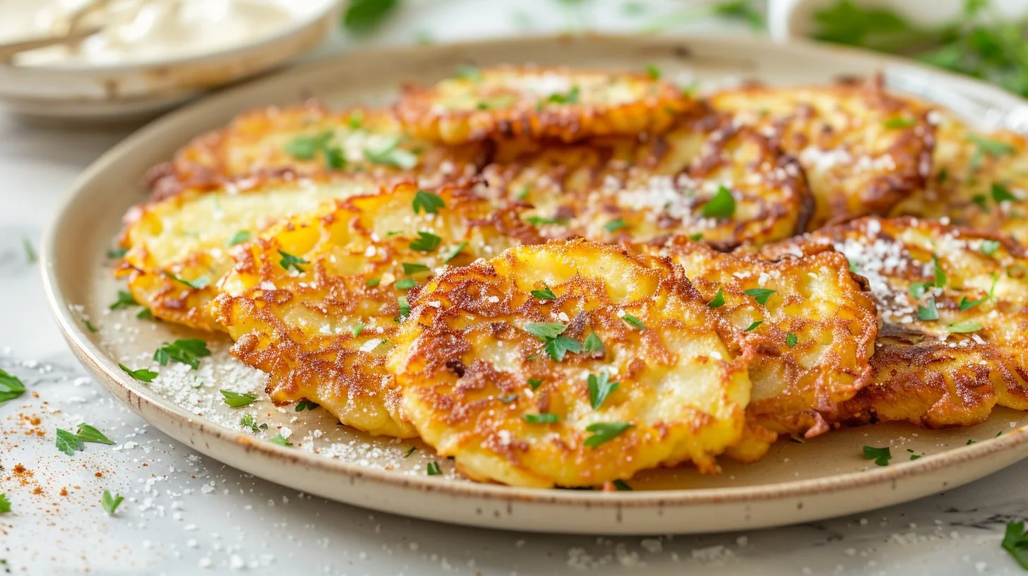 Crispy Potato Pancakes 2 Crispy Potato Pancakes