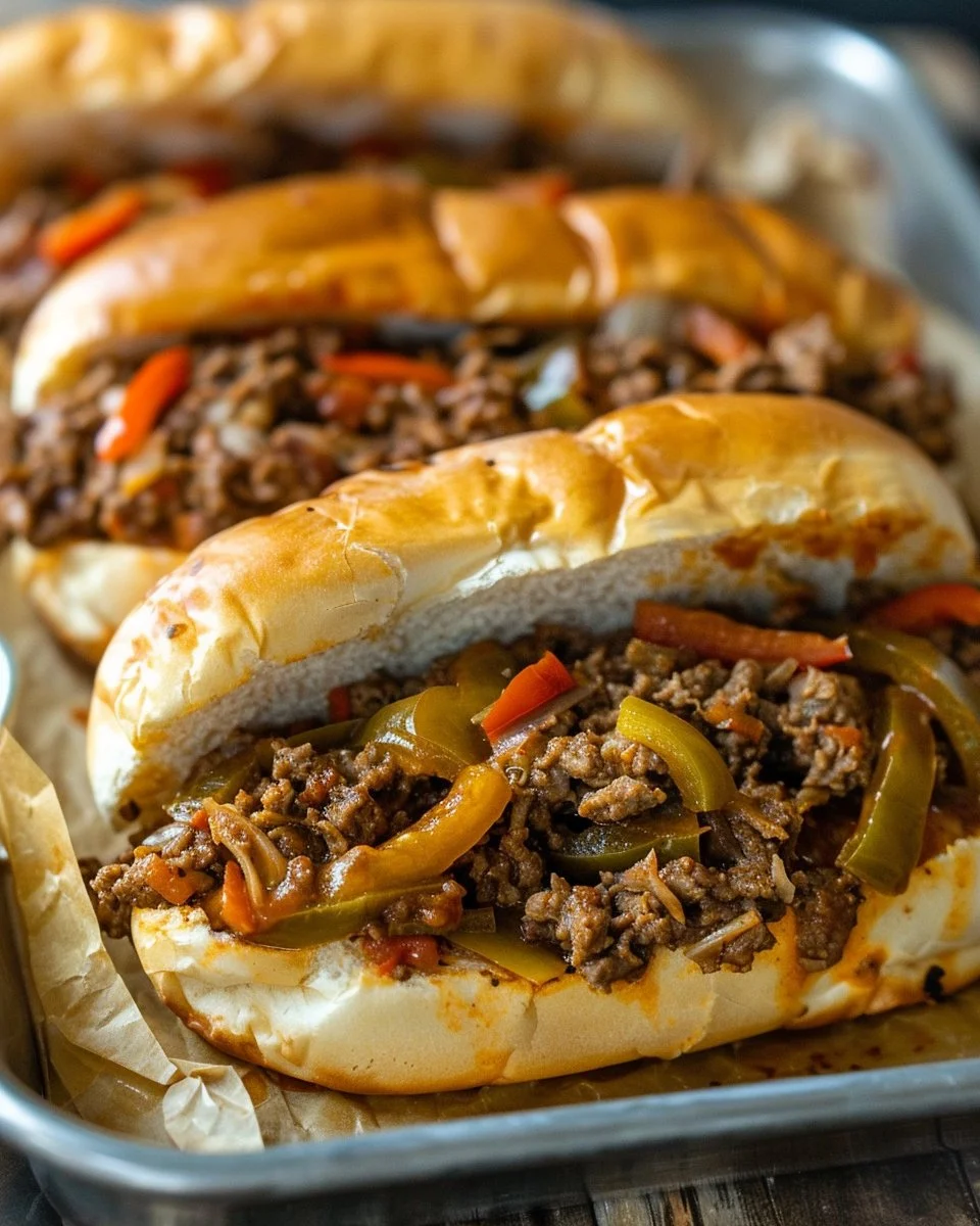 Philly Cheesesteak Sloppy Joes 2 Gordon Ramsay Philly Cheesesteak Sloppy Joes (Ava-Style)