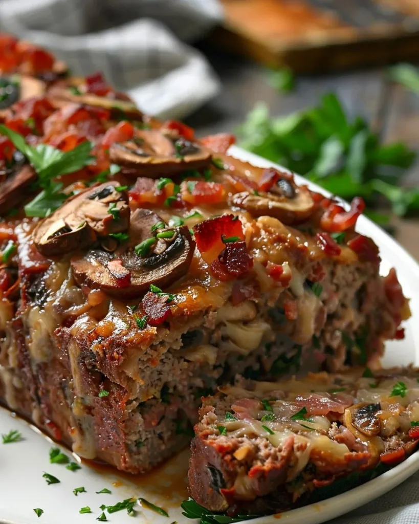 Swiss Beef Bacon Mushroom Meatloaf 3 swiss beef bacon mushroom meatloaf 2026 04 23 085440 819x1024 1